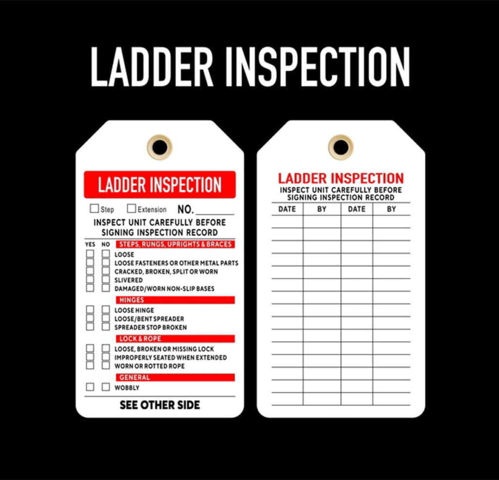 Inspection tag